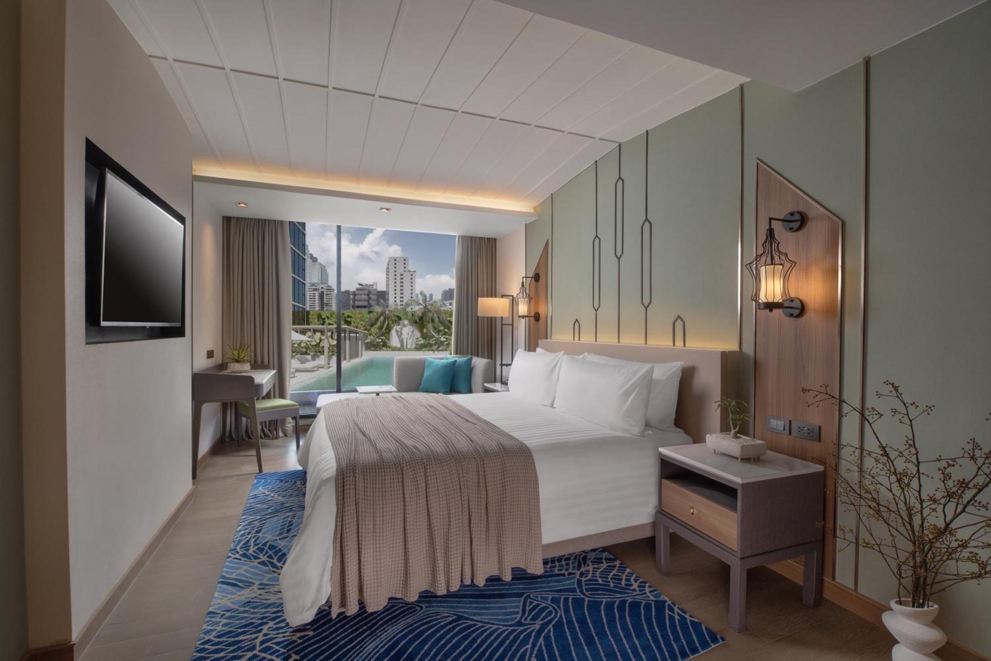 One-Bedroom Suite with Pool View