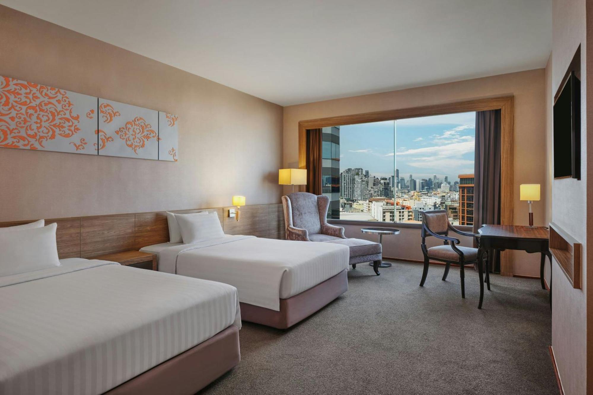 Premier Room Two Queen Beds City View