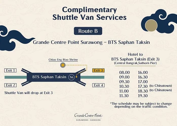 Grande Centre Point Surawong Bangkok Hotel